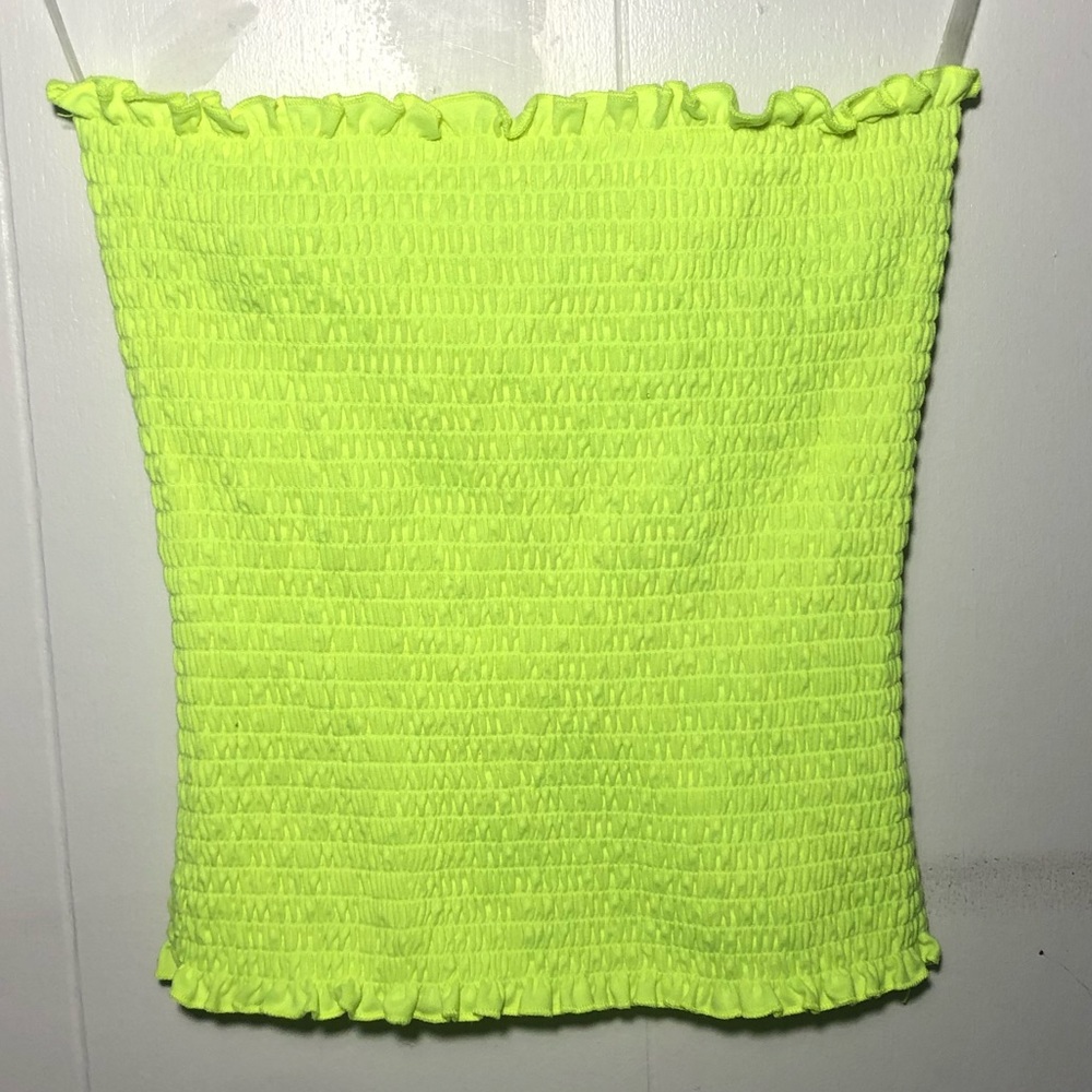 Neon crop top